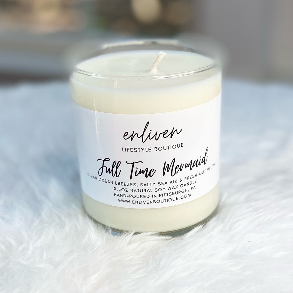Full Time Mermaid Soy Candle